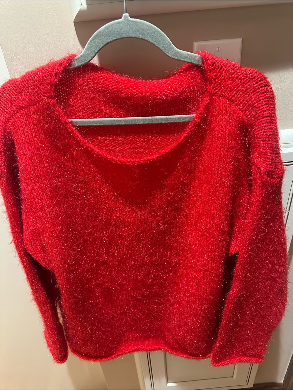 Red Women's Cozy Sweater